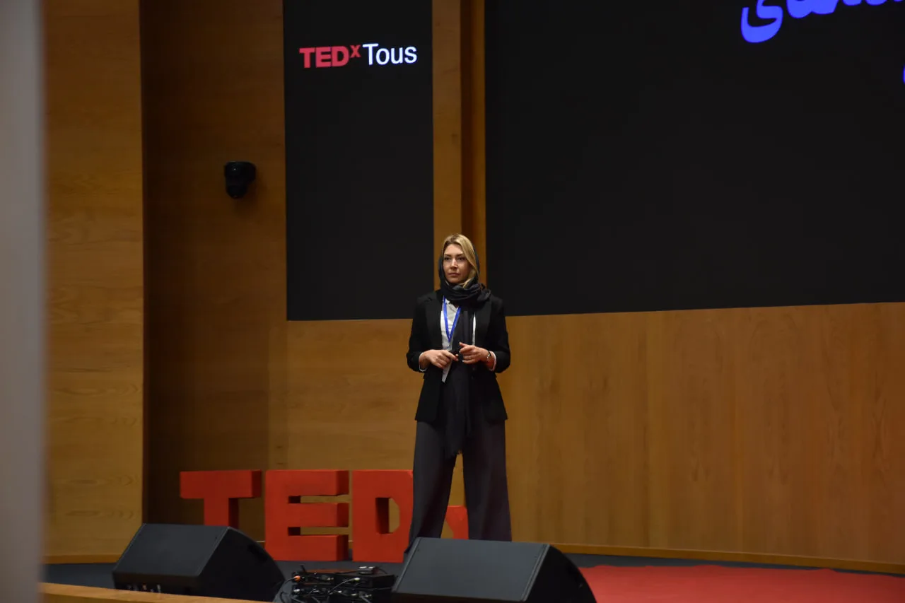 Nestle Iran CEO at TEDx Tous (1)